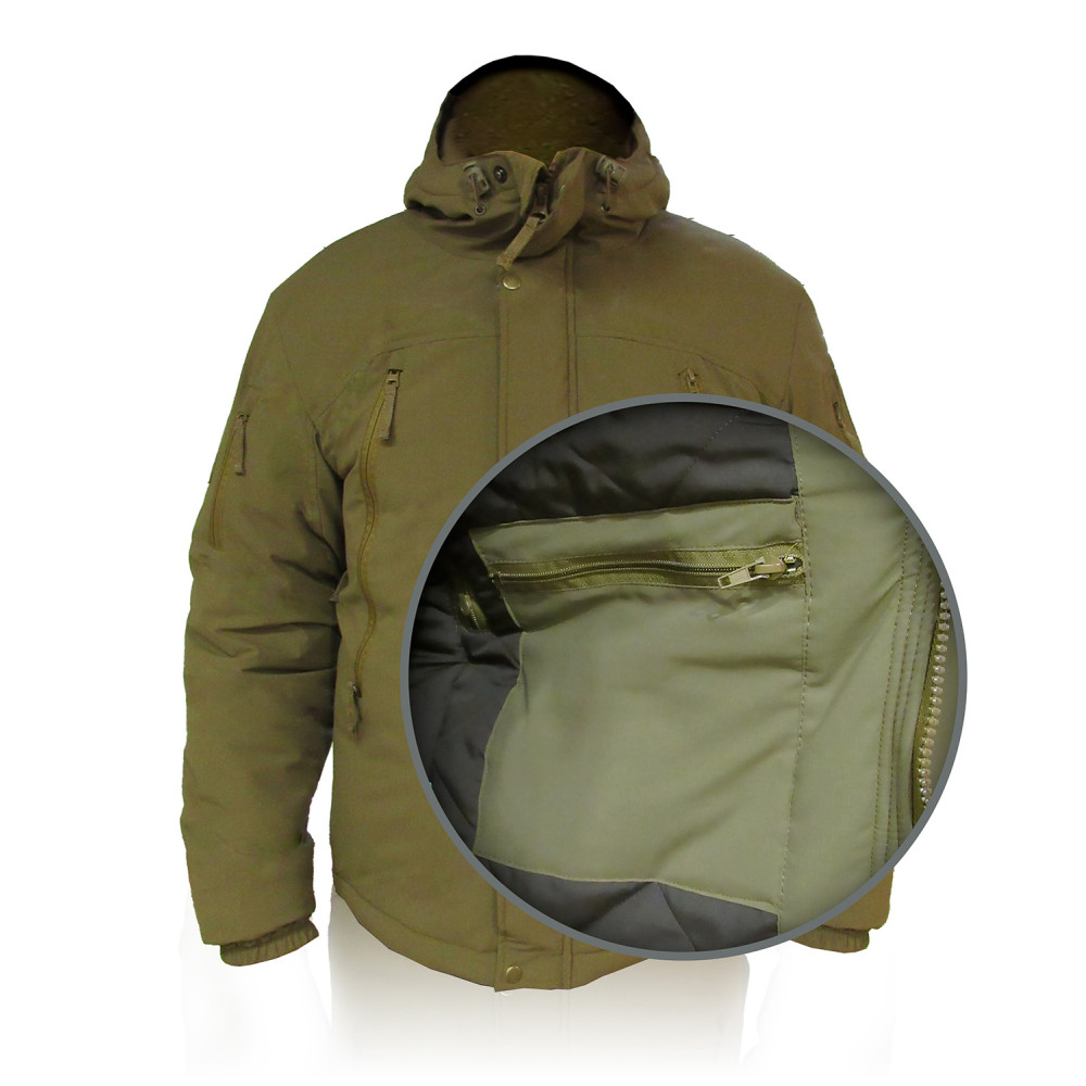 Куртка зимова "Патріот-Еліт" (койот) з мемраною