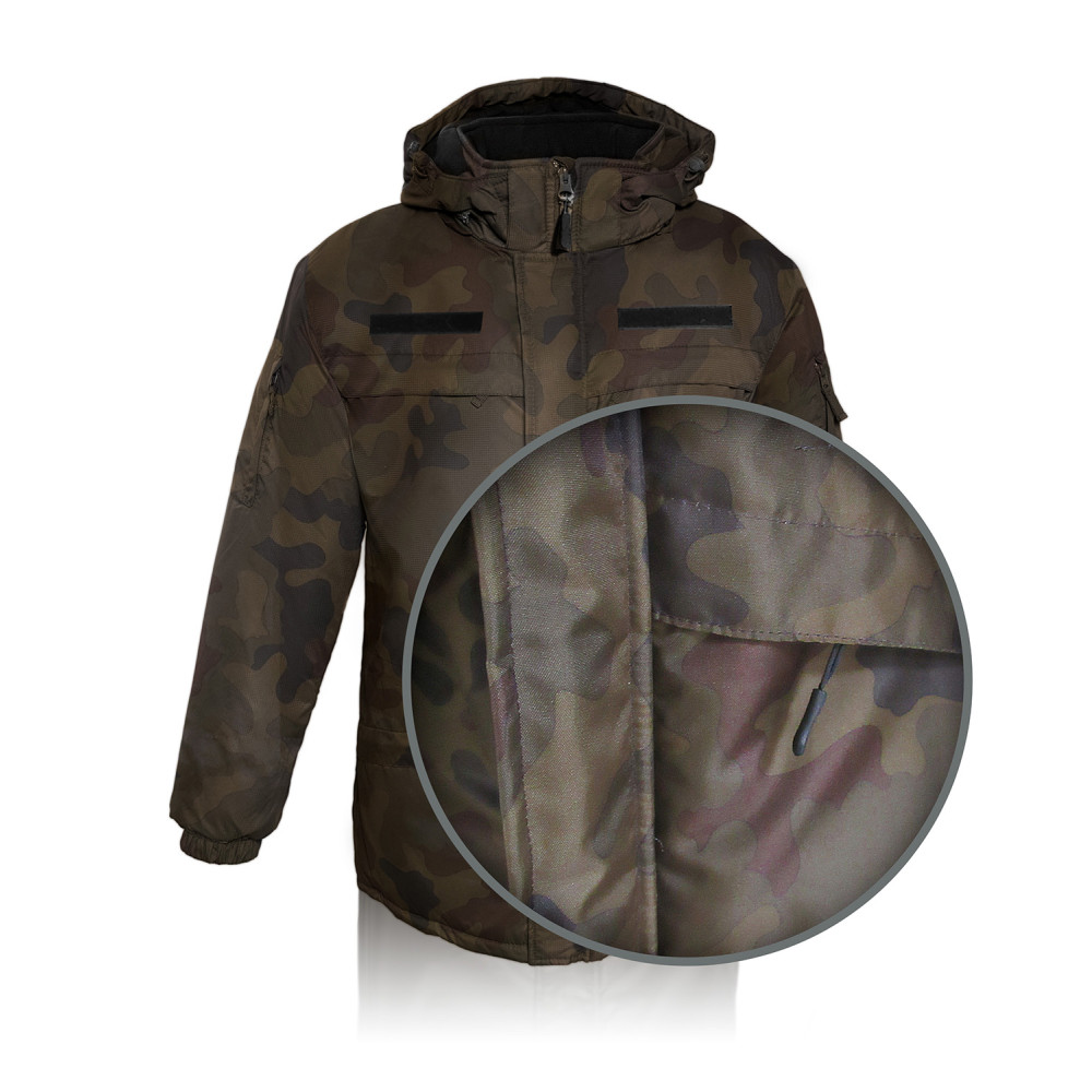 Camouflage insulated suit 