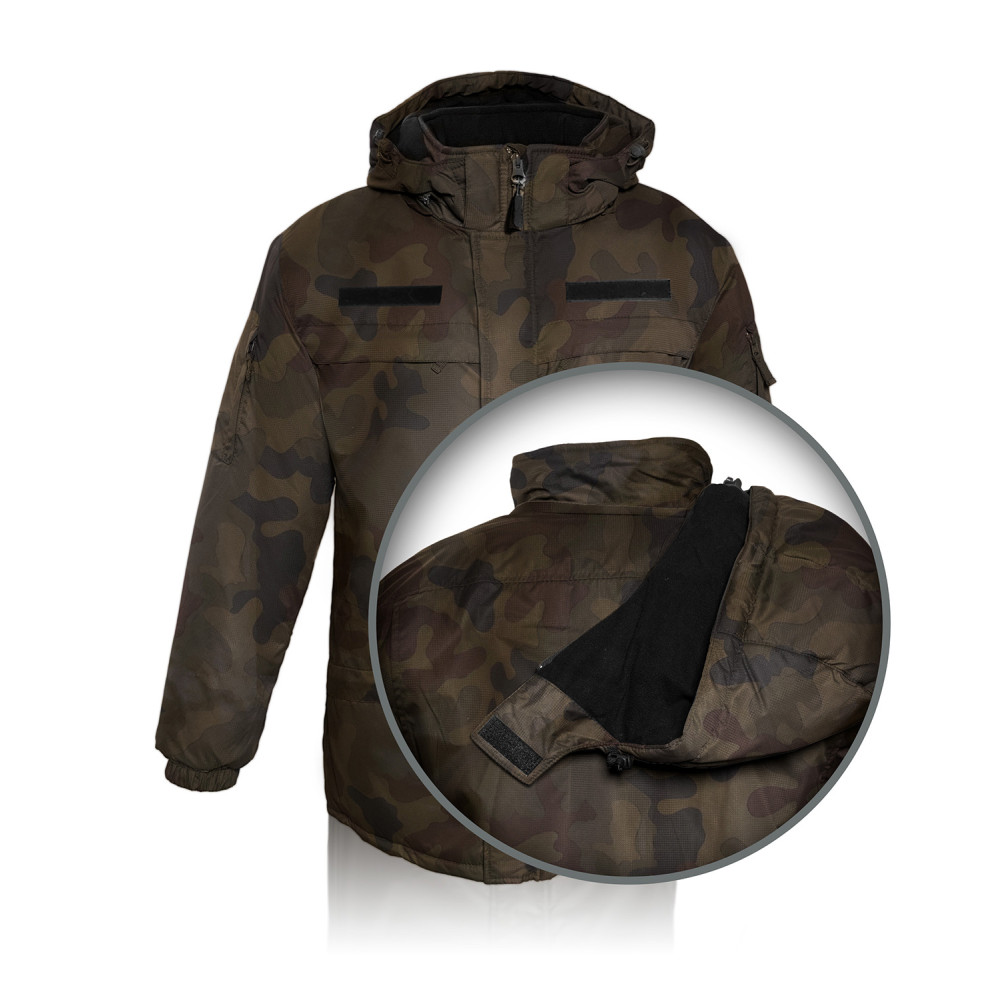 Camouflage insulated suit 