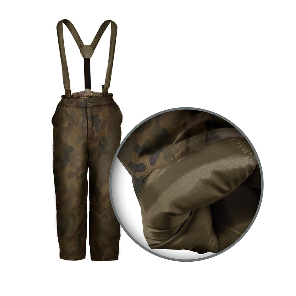 Camouflage insulated suit 