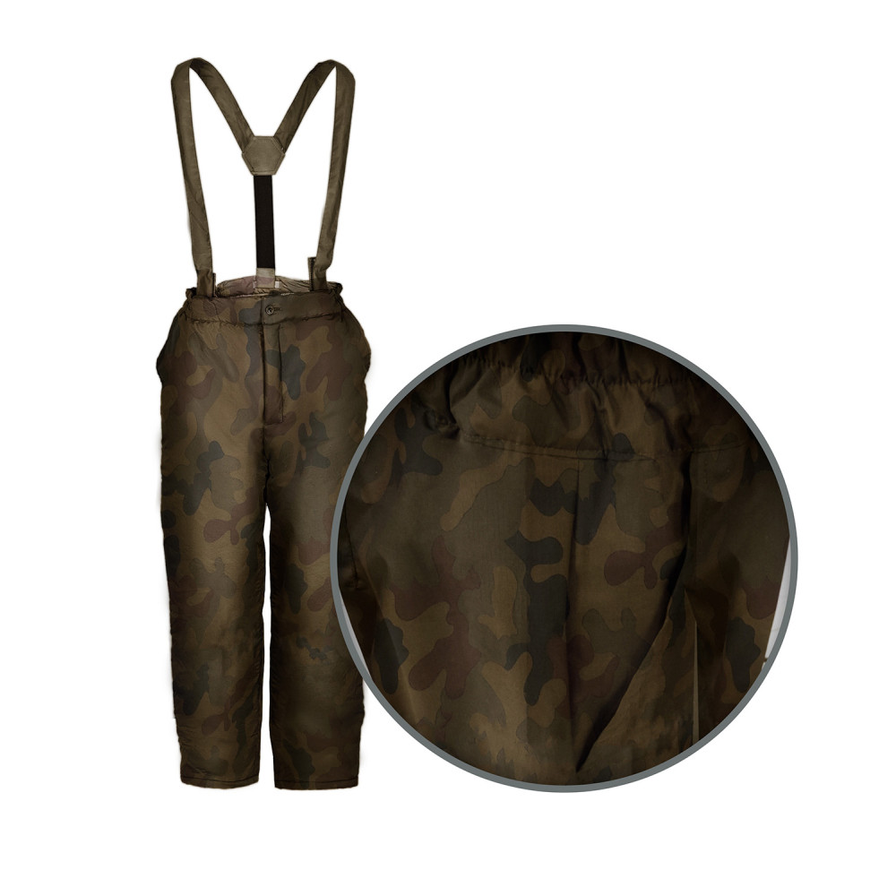 Camouflage insulated suit 