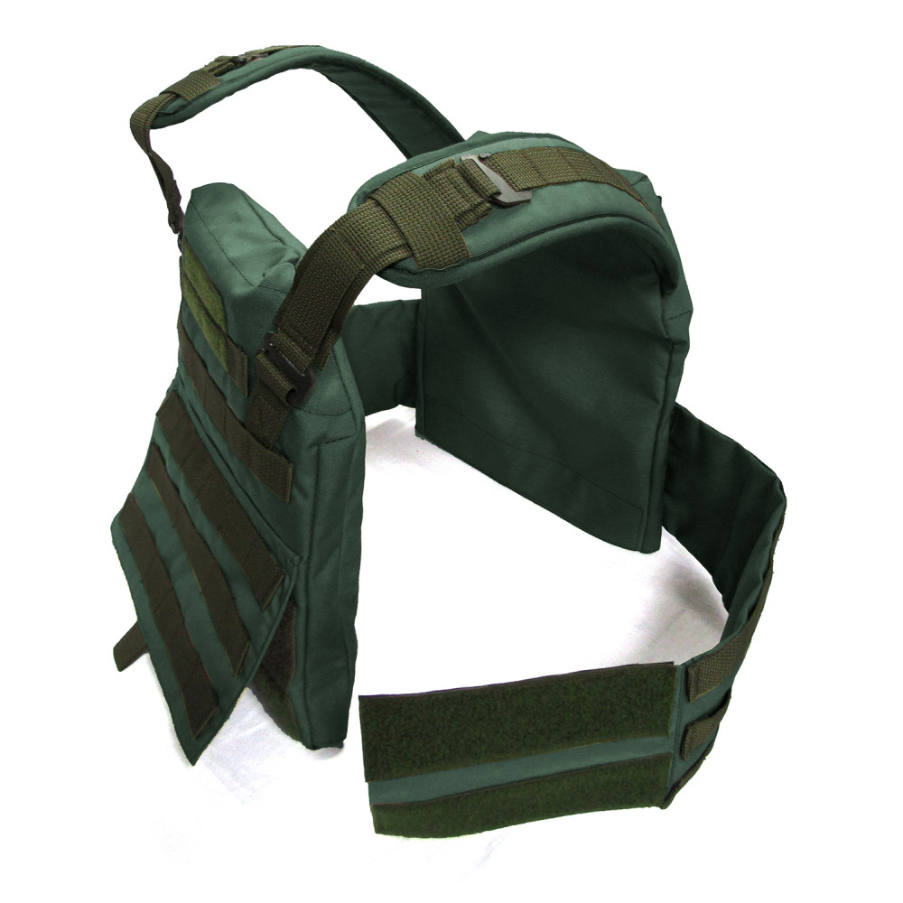 Vest-case (plytonoska) under body armor (dark olive)