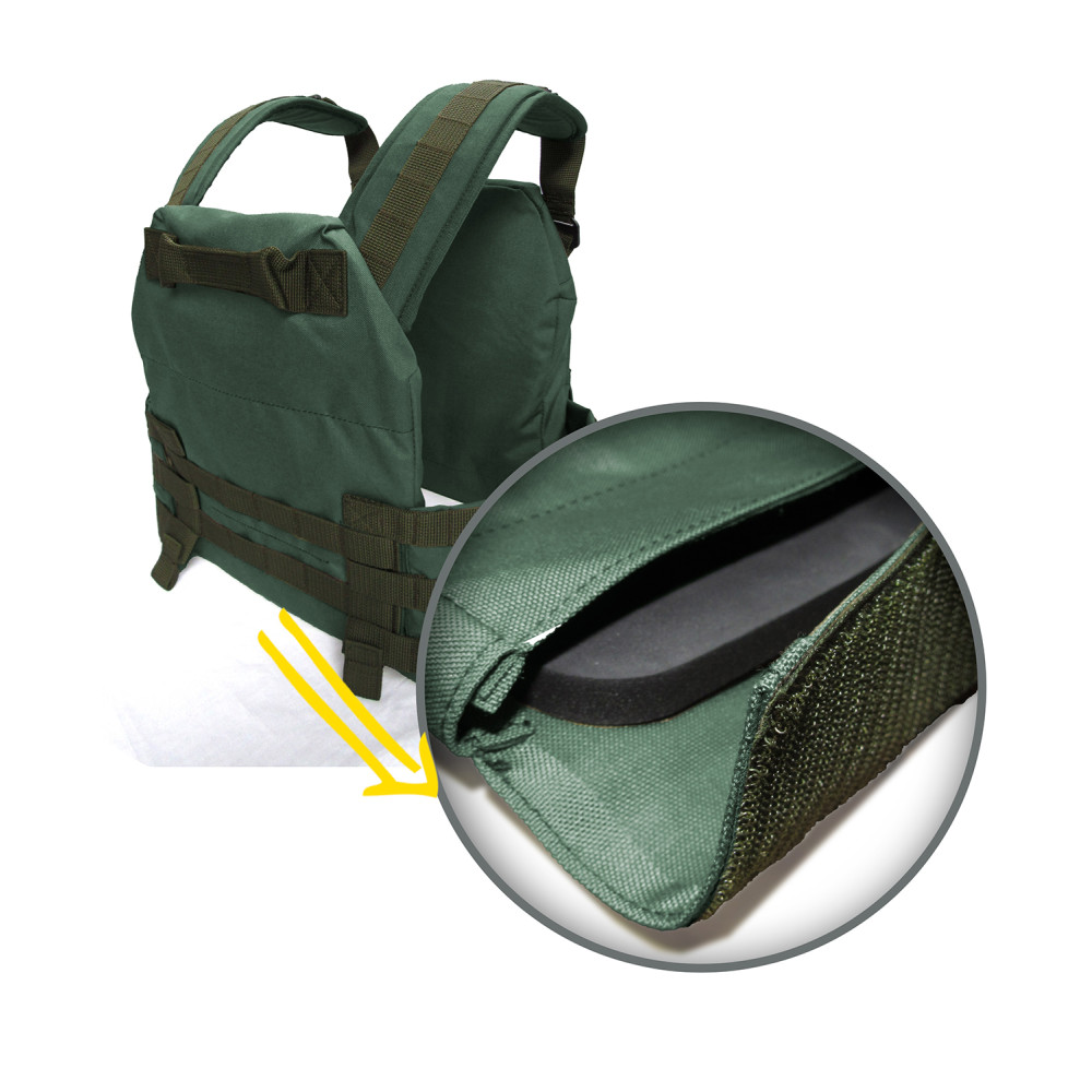 Vest-case (plytonoska) under body armor (dark olive)