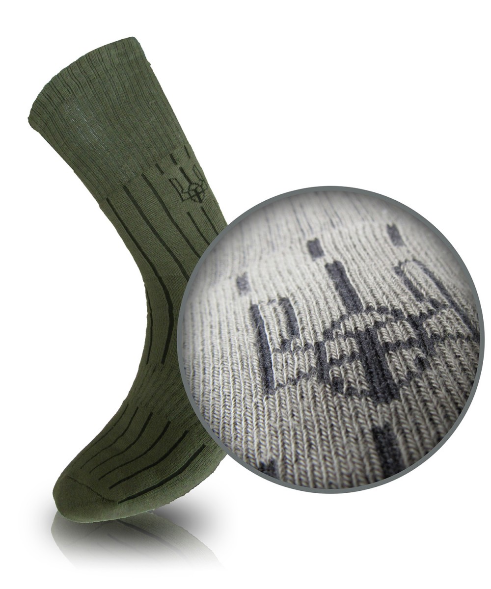 Trekking high socks (olive)