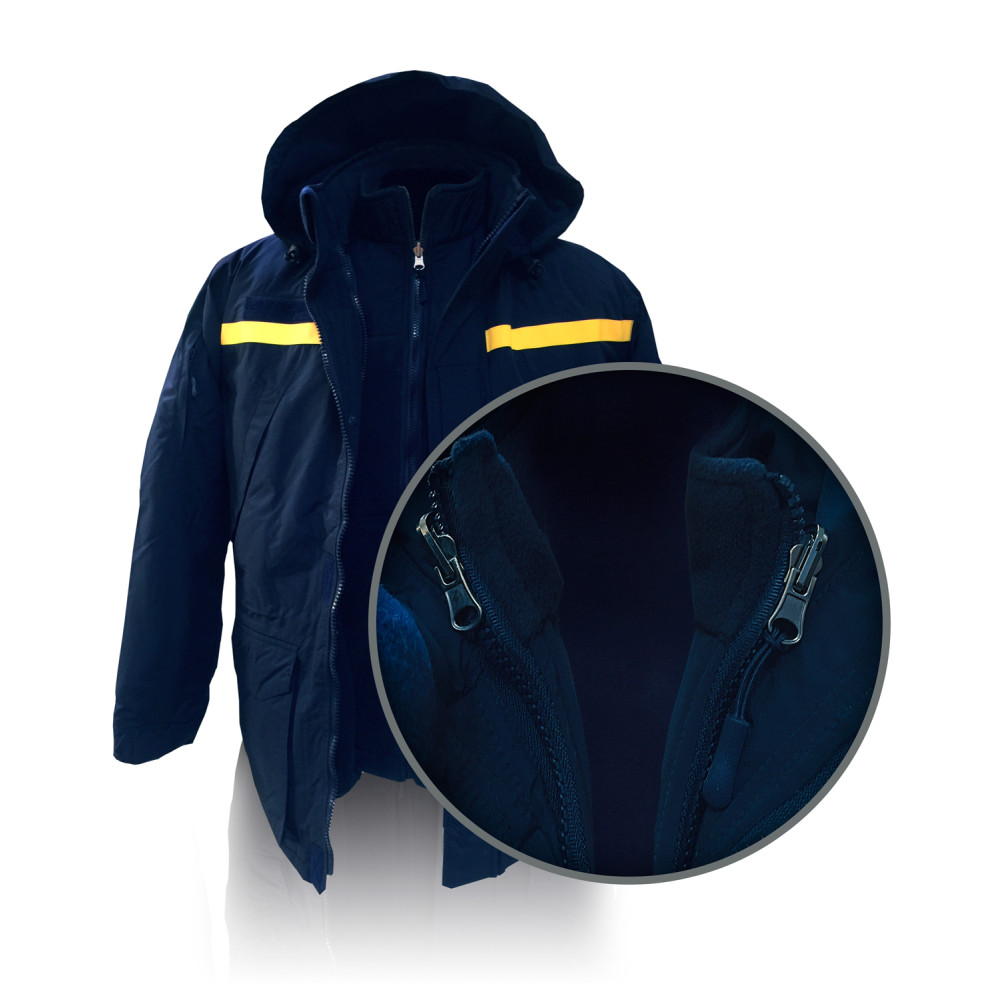 Insulated work jacket with GORETEX coating