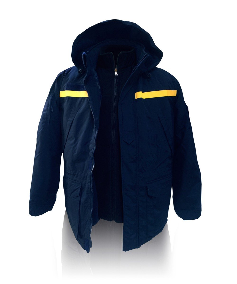 Insulated work jacket with GORETEX coating