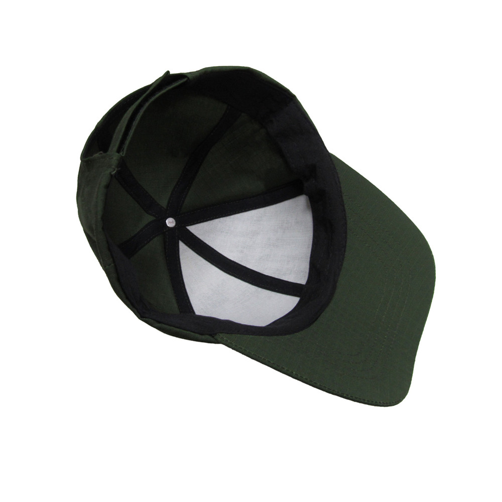 Baseball cap dark olive Rip-Stop