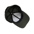 Baseball cap dark olive with Velcro over the head