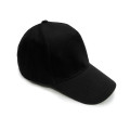 Baseball cap (cotton) black 