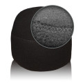 Black fleece hat