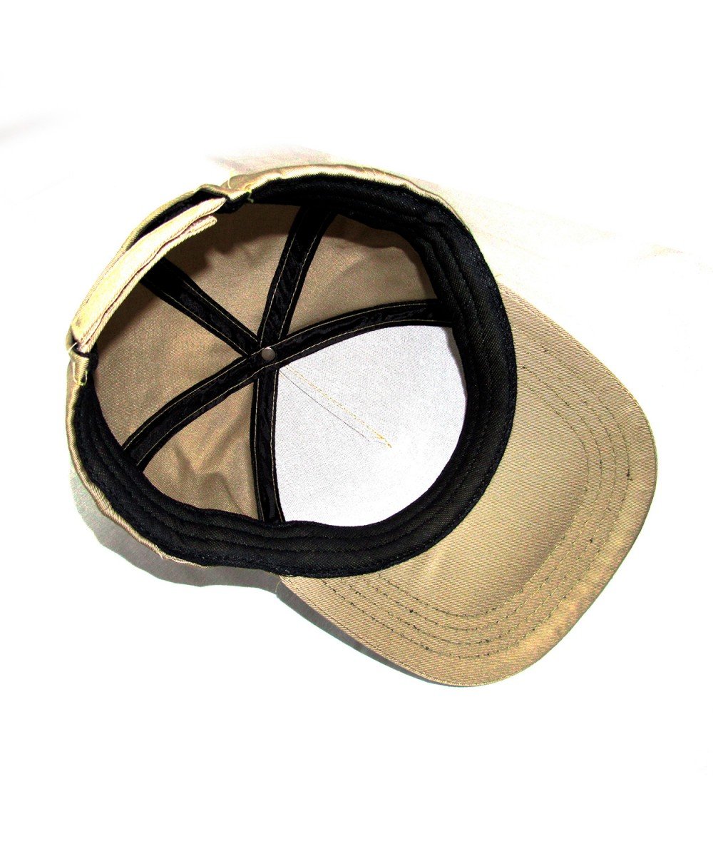 Beige baseball cap