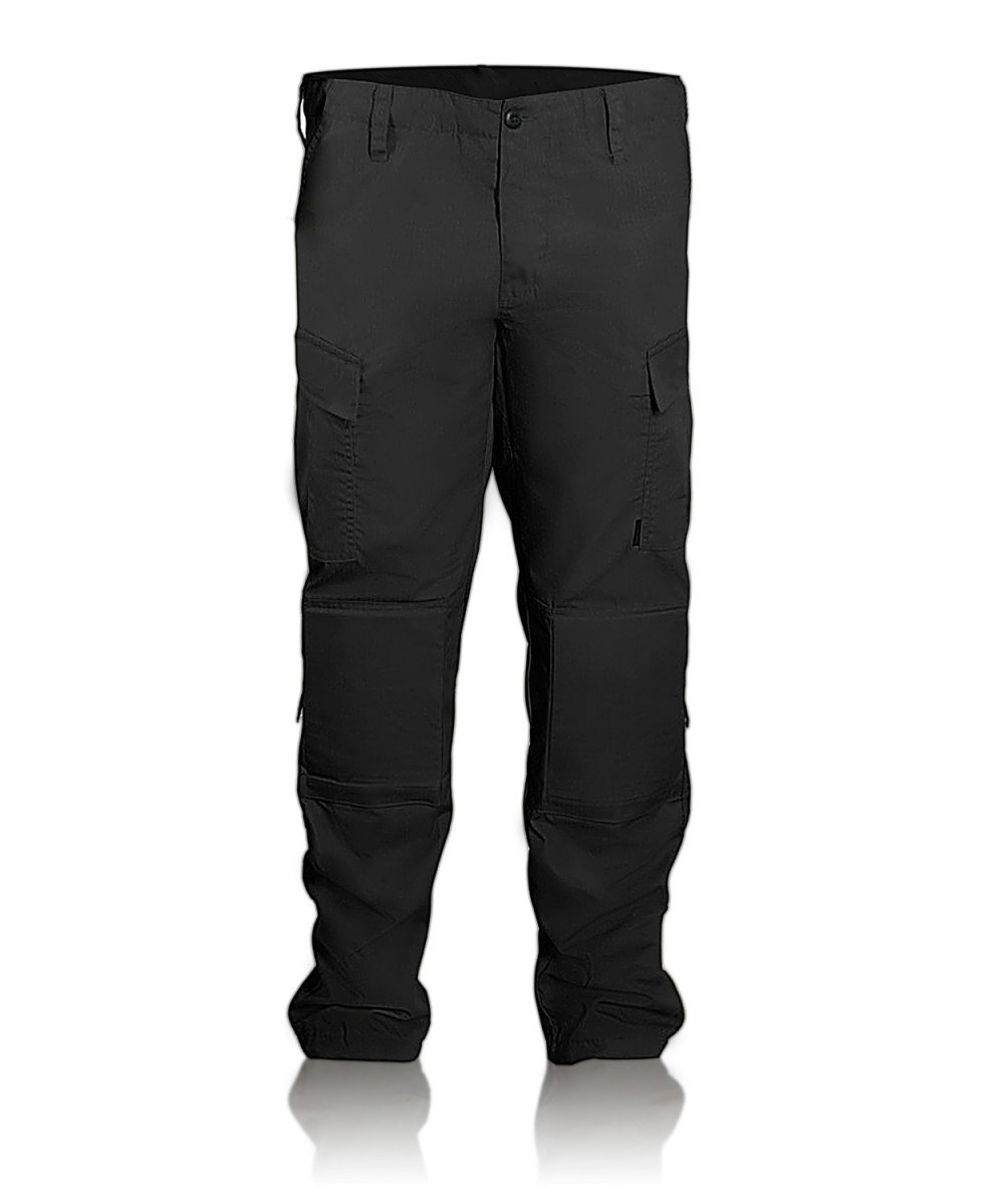 "Combat" pants rip-stop black