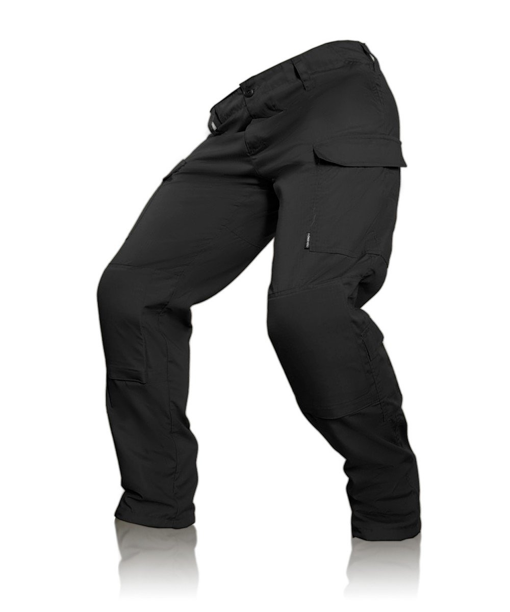 "Combat" pants rip-stop black