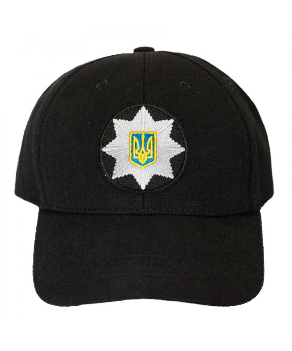 Бейсболка "ПОЛІЦІЯ" з кокардою