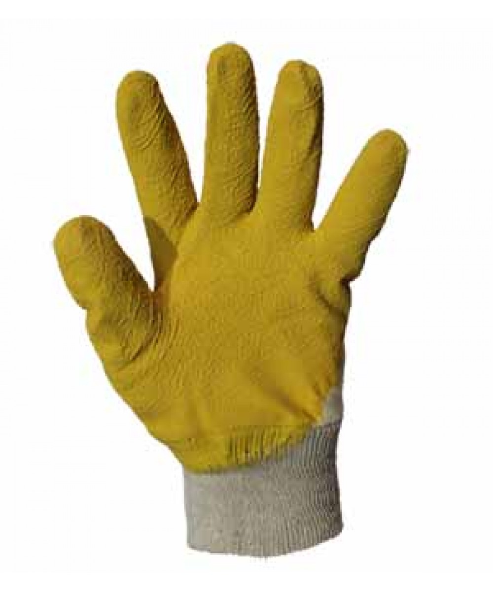 TWITE gloves with embossed latex