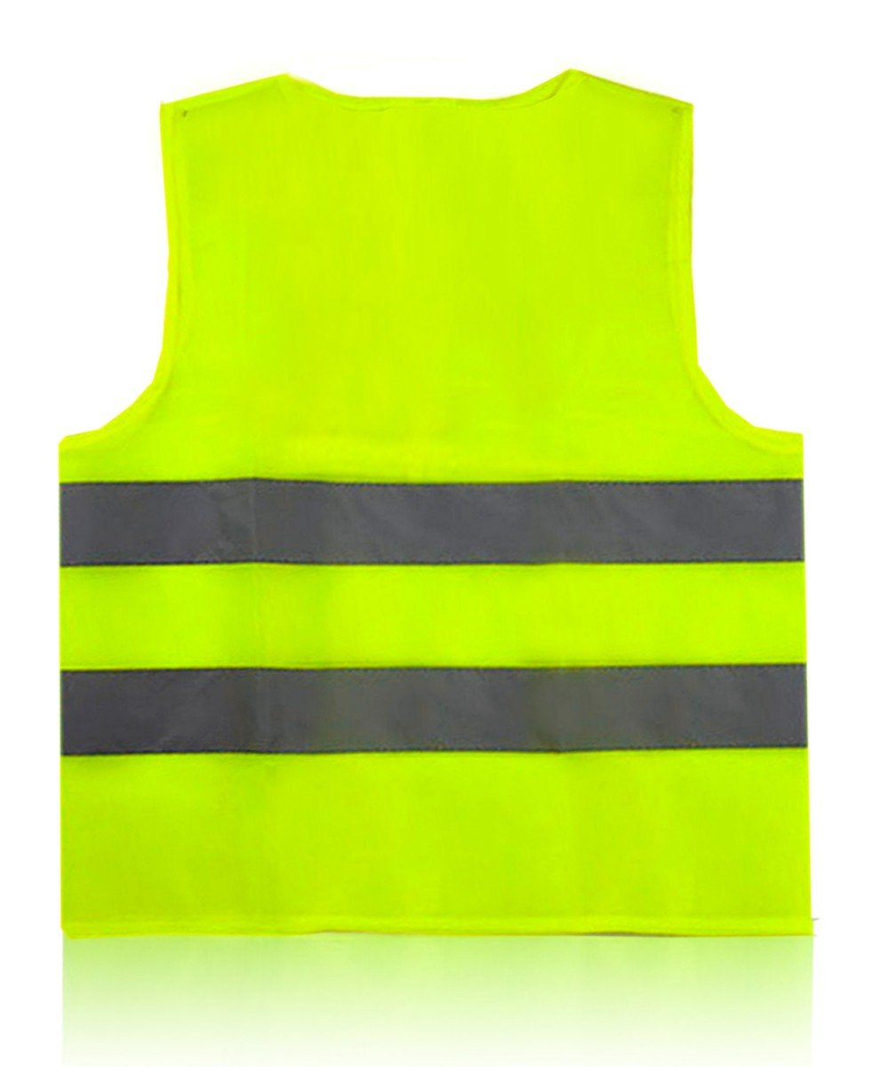 Signal vest (lemon) reflective stripes 