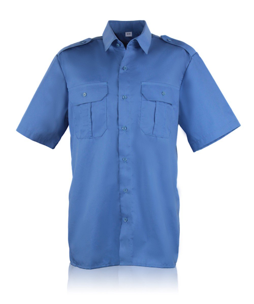 Shirt uniform short sleeve d.blue