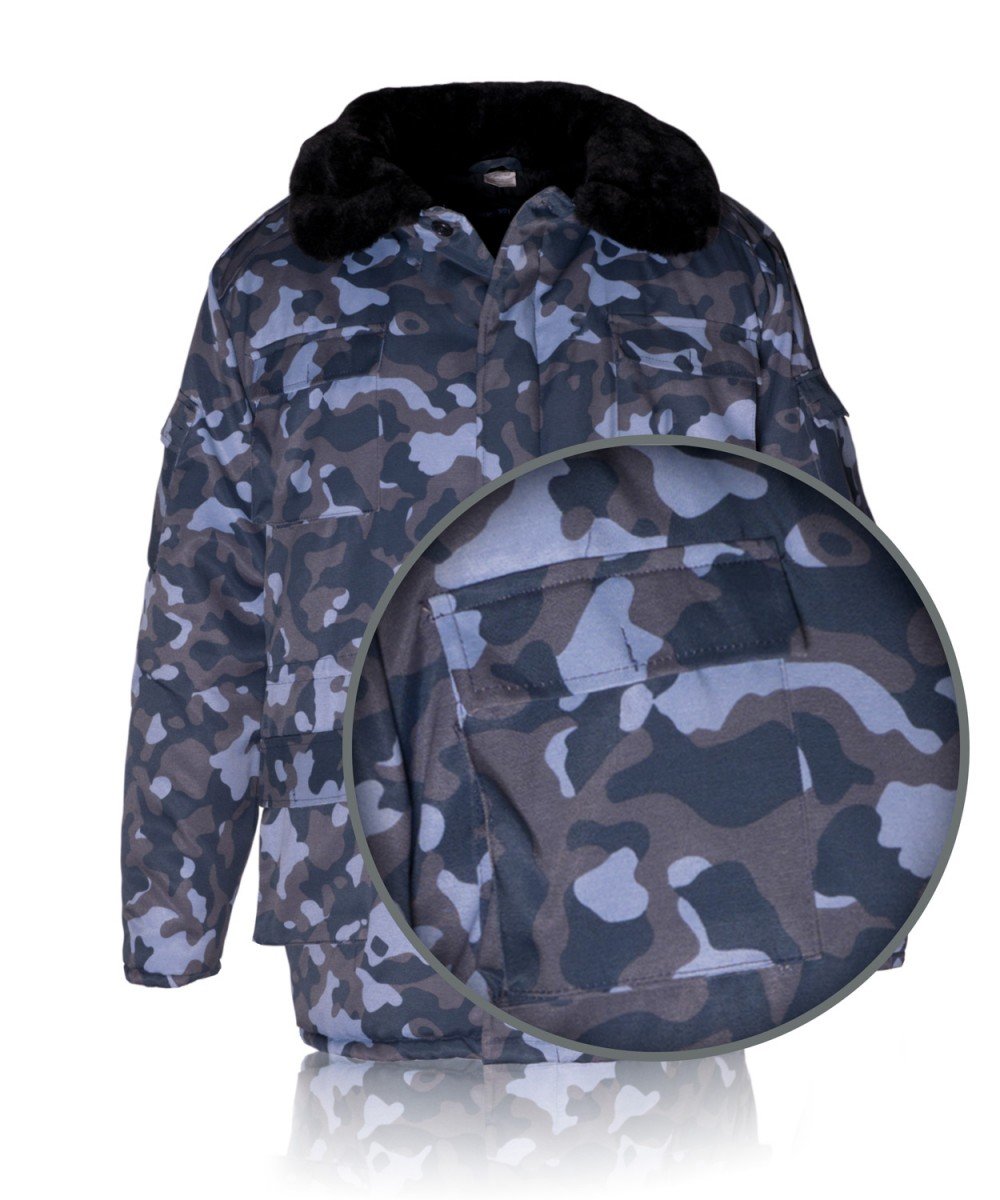 Camouflage overcoat 